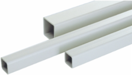 Square Tube 50 mm x 1000 mm, Extruded Steel, 7 kg
