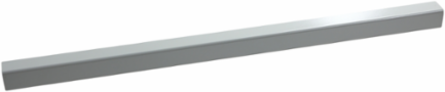 Square Tube 50 mm x 1000 mm, Extruded Steel, 7 kg