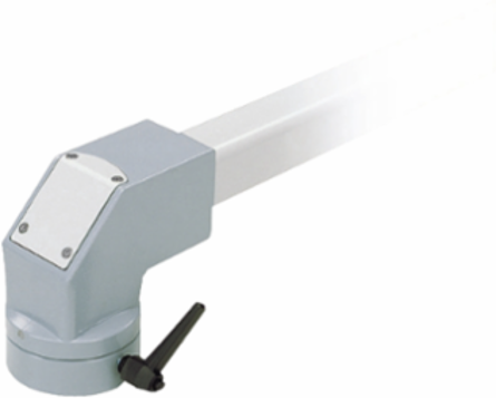 Horizontal Rotating Fixing for 50 mm Square Tube - Aluminum, 2 kg Capacity