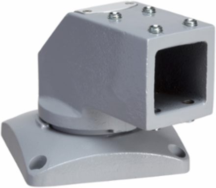 Horizontal Rotating Bracket, 50 mm Square, 295 Angle, Aluminium, 5.56 kg