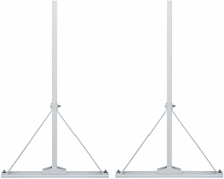 Spacial Support Bracket for Enclosure D300 Max, 1400mm Height, 250mm Width, 120kg Load