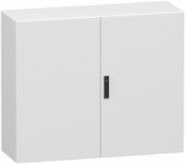 Double plain steel door, PanelSeT CRN, without mounting plate, 1000x1200x400mm, IP55, IK10, RAL7035