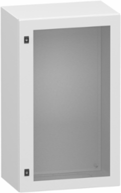 Glazed steel door, PanelSeT CRN, without mounting plate, 1000x600x400mm, IP66, IK08, RAL7035