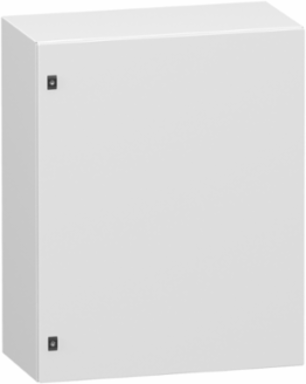 Plain steel door, PanelSeT CRN, without mounting plate, 1000x800x400mm, IP66, IK10, RAL7035