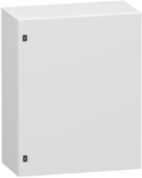 Plain steel door, PanelSeT CRN, without mounting plate, 1000x800x400mm, IP66, IK10, RAL7035