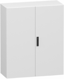 Double plain steel door, PanelSeT CRN, without mounting plate, 1200x1000x400mm, IP55, IK10, RAL7035