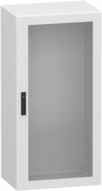 Glazed steel door, PanelSeT CRN, without mounting plate, 1200x600x400mm, IP66, IK08, RAL7035