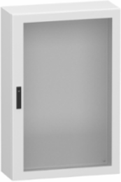 Glazed steel door, PanelSeT CRN, without mounting plate, 1200x800x300mm, IP66, IK08, RAL7035
