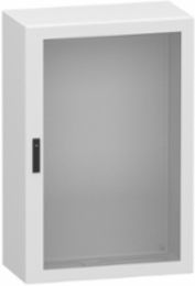 Glazed steel door, PanelSeT CRN, without mounting plate, 1200x800x400mm, IP66, IK08, RAL7035