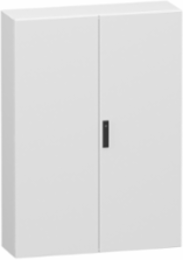 Double plain steel door, PanelSeT CRN, without mounting plate, 1400x1000x300mm, IP55, IK10, RAL7035