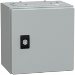 Spacial CRN Compact Enclosure, 200 mm x 200 mm x 150 mm, IP66, IK10, Grey RAL 7035