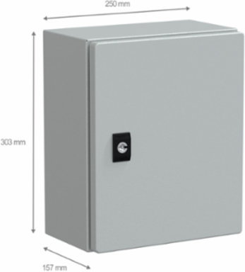 Spacial CRN Compact Enclosure 300mm x 250mm x 150mm IP66 IK10 RAL7035