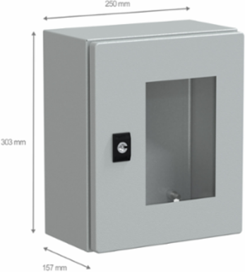 Spacial CRN Compact Enclosure 300x250x150 mm, IP66, IK08