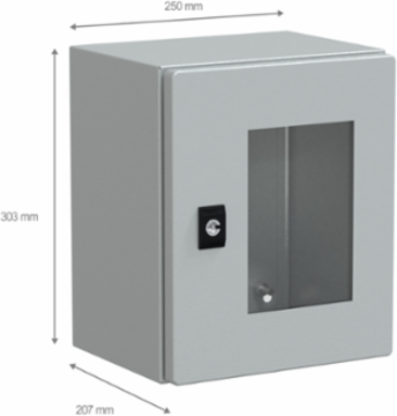 Spacial CRN Compact Enclosure 300x250x200mm IP66 IK08