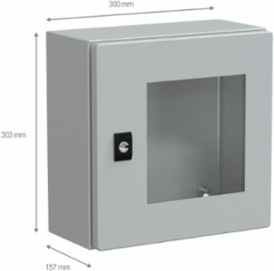 Spacial CRN 300x300x150 mm Wall-Mount Compact Enclosure IP66 IK08