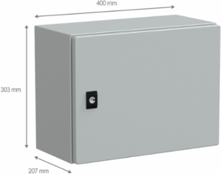 Spacial CRN Compact Enclosure 300mm x 400mm x 200mm IP66 IK10