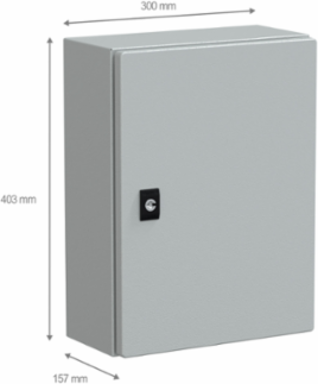Spacial CRN Compact Enclosure 400x300x150mm, IP66, IK10, Steel