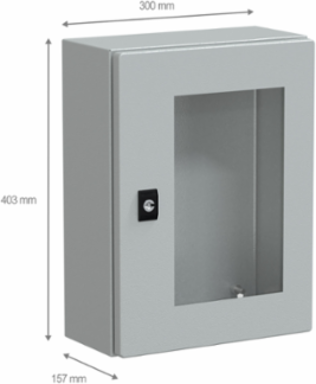 Spacial CRN Compact Enclosure H16 Inch x W12 Inch x D5 Inch IP66 IK08