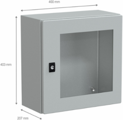Spacial CRN Compact Enclosure 400 x 400 x 200 mm IP66 IK08