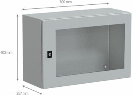 Spacial CRN Compact Enclosure 400mm x 600mm x 250mm IP66 IK08