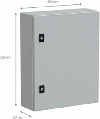 Spacial CRN Compact Enclosure 500x400x150 mm IP66 IK10
