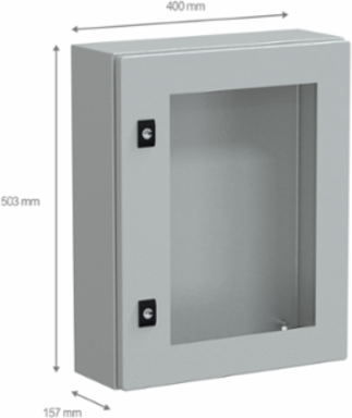 Spacial CRN Compact Enclosure 400 mm x 500 mm x 150 mm IP66 IK08