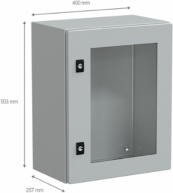 Spacial CRN Compact Enclosure 500x400x250 mm IP66 IK08 RAL7035