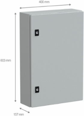 Spacial CRN Compact Enclosure 600mm x 400mm x 150mm IP66 IK10