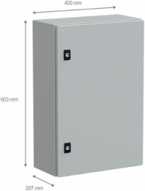Spacial CRN Compact Enclosure 600x400x200mm IP66 IK10