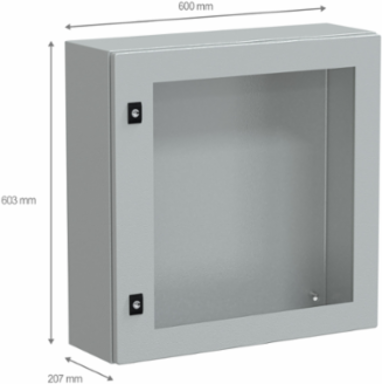 Spacial CRN Compact Enclosure 600mm x 600mm x 200mm IP66 IK08