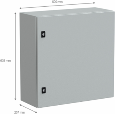 Spacial CRN Compact Enclosure 600mm x 600mm x 250mm IP66 IK10