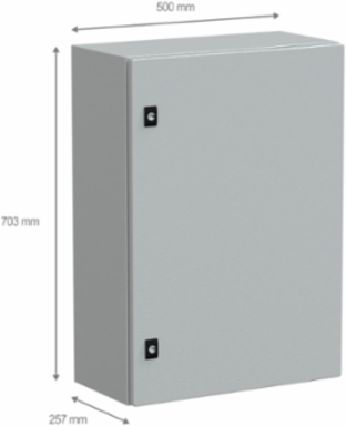 Spacial CRN Wall-Mounting Compact Enclosure 700mm x 500mm x 250mm IP66 IK10