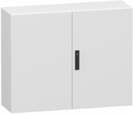 Double plain steel door, PanelSeT CRN, without mounting plate, 800x1000x300mm, IP55, IK10, RAL7035