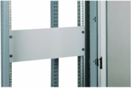 Actassi - 19" plain plate - 6U - steel - RAL7035 - 15/10mm