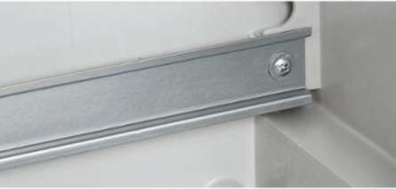 35mm Symmetrical DIN Rail 610mm Length, Steel Material