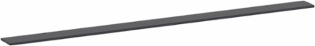 Self-Adhesive Canopy for Landscape Enclosure 847 mm x 62 mm, RAL 9005