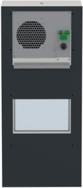 Side Connected Cooling Unit, Climasys CU, 1kW, 2 Poles, 400/460V, 50/60Hz, IP55