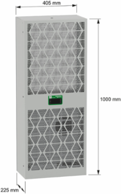 Side Connected Cooling Unit, Climasys CU, 1k6W, 2 Poles, 400/460V, 50/60Hz, IP55