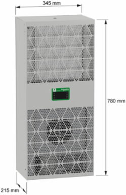 Side Connected Cooling Unit, Climasys CU, 1kW, 230V, 50/60Hz, IP55