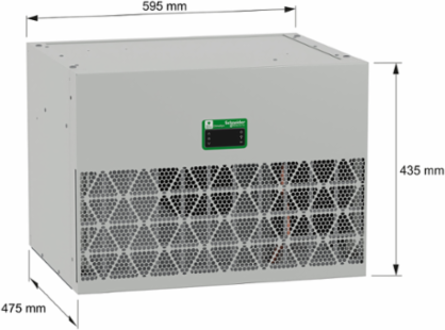 Roof Connected Cooling Unit, Climasys CU, 2kW, 230V, 50/60Hz, IP54