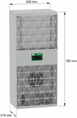 Side Connected Cooling Unit, Climasys CU, 800W, 230V, 50/60Hz, IP55