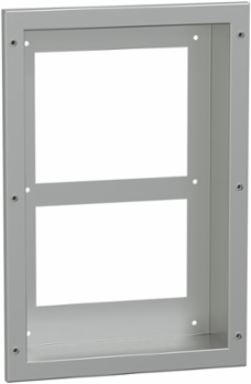 Half flush mounting kit for Stainless steel Side Connected Cooling Unit, Climasys CU, 350 - 600W