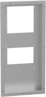 Half flush mounting kit for Stainless steel Side Connected Cooling Unit, Climasys CU, 0,8 - 1kW