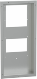 Half flush mounting kit for Stainless steel Side Connected Cooling Unit, Climasys CU, 0,8 - 1kW