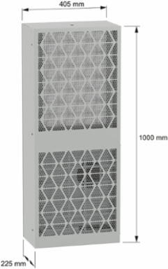 Outdoor Connected Cooling Unit, Climasys CU, 1600W, 2 Poles, 400/460V, 50/60Hz, IP55