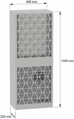Outdoor Connected Cooling Unit, Climasys CU, 1k6W, 230V, 50/60Hz, IP55