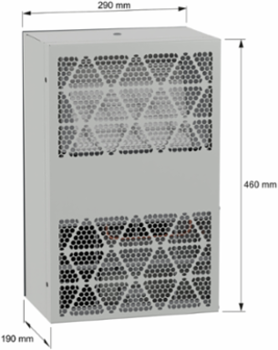 Outdoor Connected Cooling Unit, Climasys CU, 600W 230V, 50/60Hz, IP55
