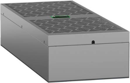 Side Connected Cooling Unit, Climasys CU, Stainless Steel, 2kW, 3 poles, 380/460V, 50/60Hz, IP55