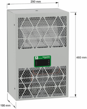 Side Connected Cooling Unit, Climasys CU, Stainless Steel, 600W, 230V, 50/60Hz, IP55