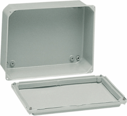 Low Plain Cover Metal Junction Box 4 Inch x 4 Inch x 1-15/16 Inch, IP55